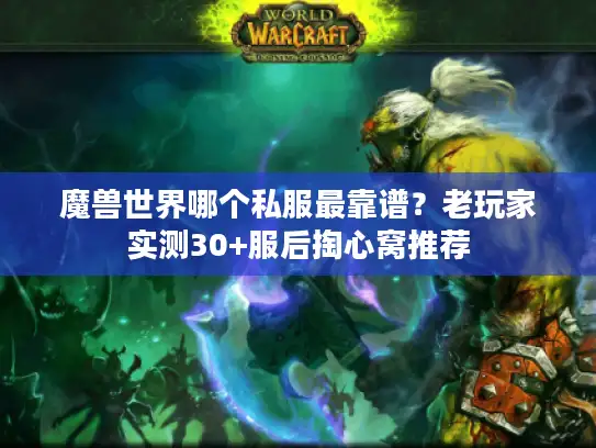 魔兽世界哪个私服最靠谱？老玩家实测30+服后掏心窝推荐
