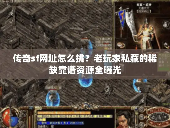 传奇sf网址怎么挑？老玩家私藏的稀缺靠谱资源全曝光