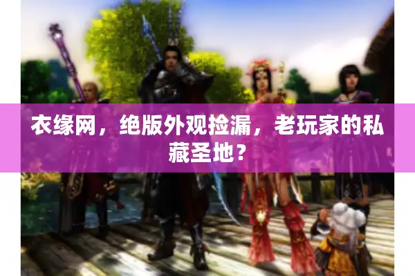 衣缘网，绝版外观捡漏，老玩家的私藏圣地？