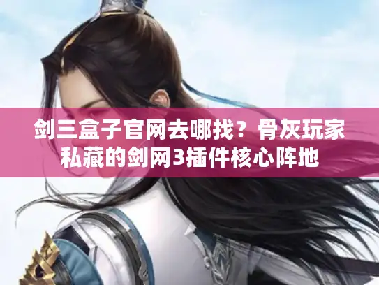 剑三盒子官网去哪找？骨灰玩家私藏的剑网3插件核心阵地