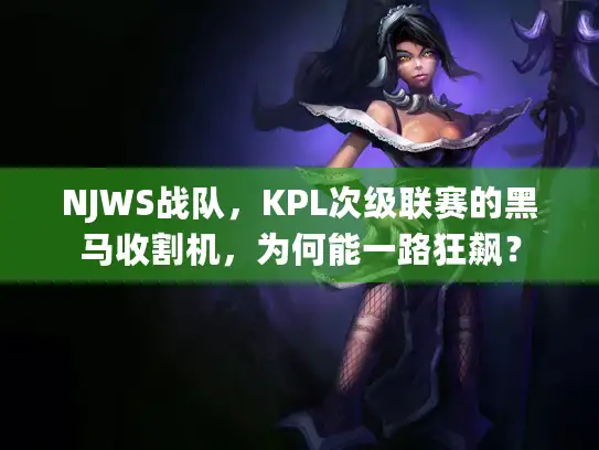 NJWS战队，KPL次级联赛的黑马收割机，为何能一路狂飙？