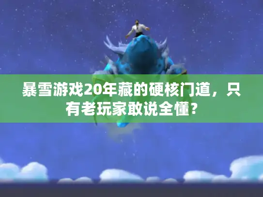 暴雪游戏20年藏的硬核门道，只有老玩家敢说全懂？