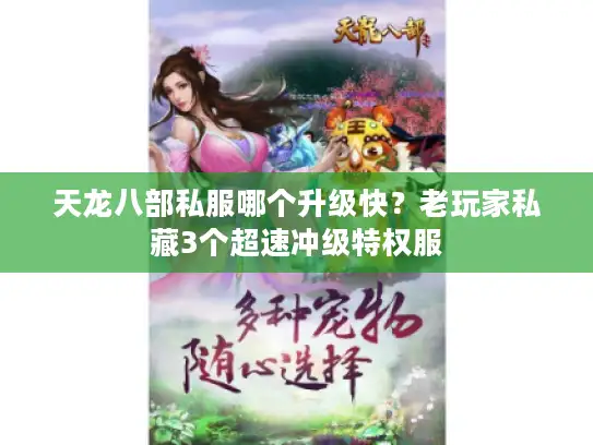 天龙八部私服哪个升级快？老玩家私藏3个超速冲级特权服
