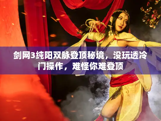 剑网3纯阳双脉登顶秘境，没玩透冷门操作，难怪你难登顶