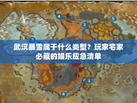 武汉暴雪属于什么类型？玩家宅家必藏的娱乐应急清单