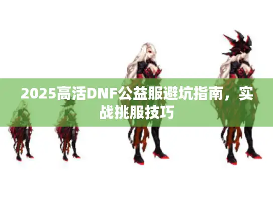 2025高活DNF公益服避坑指南，实战挑服技巧