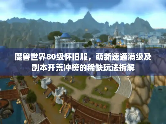 魔兽世界80级怀旧服，萌新速通满级及副本开荒冲榜的稀缺玩法拆解