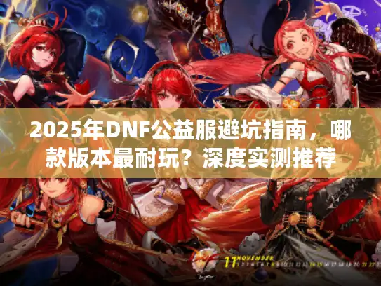 2025年DNF公益服避坑指南，哪款版本最耐玩？深度实测推荐