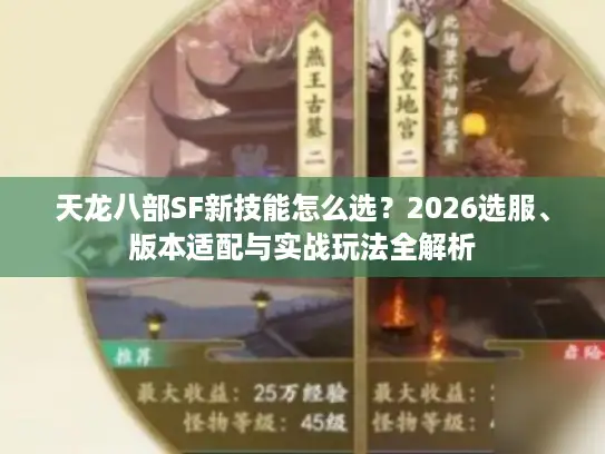 天龙八部SF新技能怎么选？2026选服、版本适配与实战玩法全解析