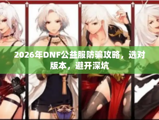 2026年DNF公益服防骗攻略，选对版本，避开深坑