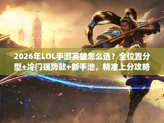 2026年LOL手游英雄怎么选？全位置分型+冷门强势款+新手池，精准上分攻略