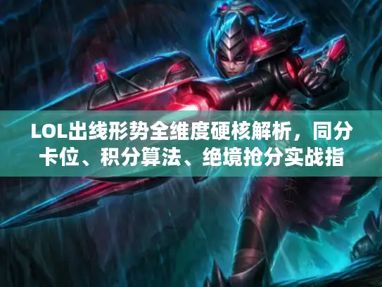 LOL出线形势全维度硬核解析，同分卡位、积分算法、绝境抢分实战指南