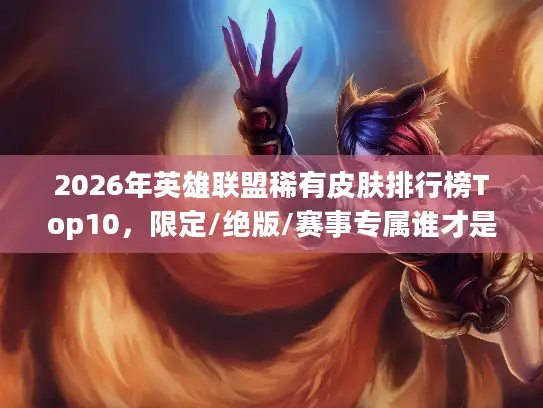 2026年英雄联盟稀有皮肤排行榜Top10，限定/绝版/赛事专属谁才是收藏天花板？