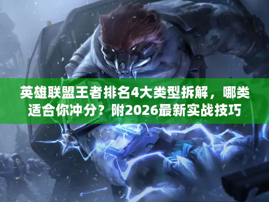 英雄联盟王者排名4大类型拆解，哪类适合你冲分？附2026最新实战技巧