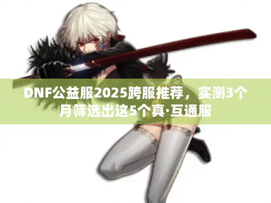 DNF公益服2025跨服推荐，实测3个月筛选出这5个真·互通服