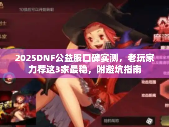 2025DNF公益服口碑实测，老玩家力荐这3家最稳，附避坑指南