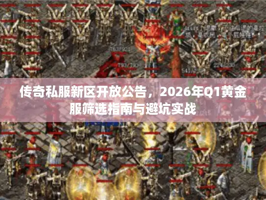 传奇私服新区开放公告，2026年Q1黄金服筛选指南与避坑实战