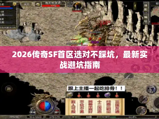 2026传奇SF首区选对不踩坑，最新实战避坑指南