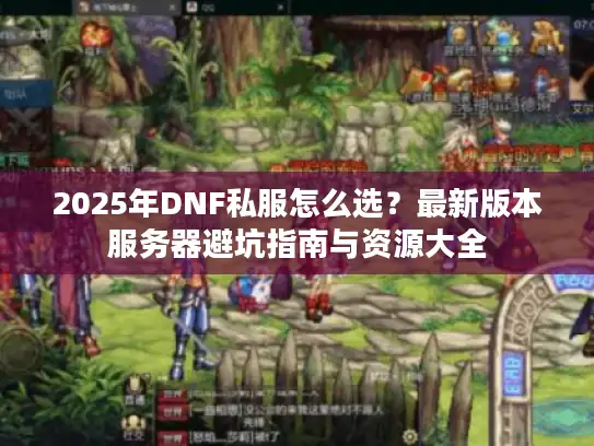 2025年DNF私服怎么选？最新版本服务器避坑指南与资源大全