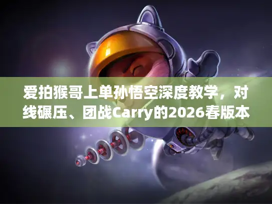 爱拍猴哥上单孙悟空深度教学，对线碾压、团战Carry的2026春版本全干货