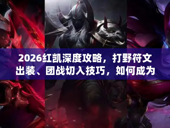 2026红凯深度攻略，打野符文出装、团战切入技巧，如何成为后排噩梦？